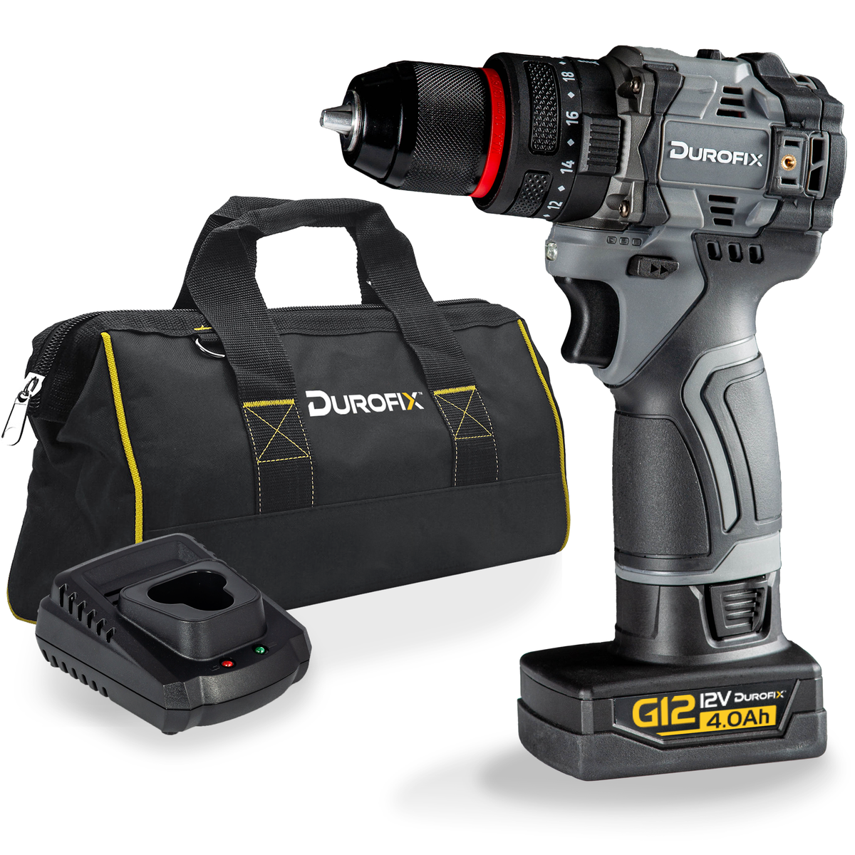 DUROFIX G12 Cordless Combi Drill Driver With Battery ACDelco Tools UK