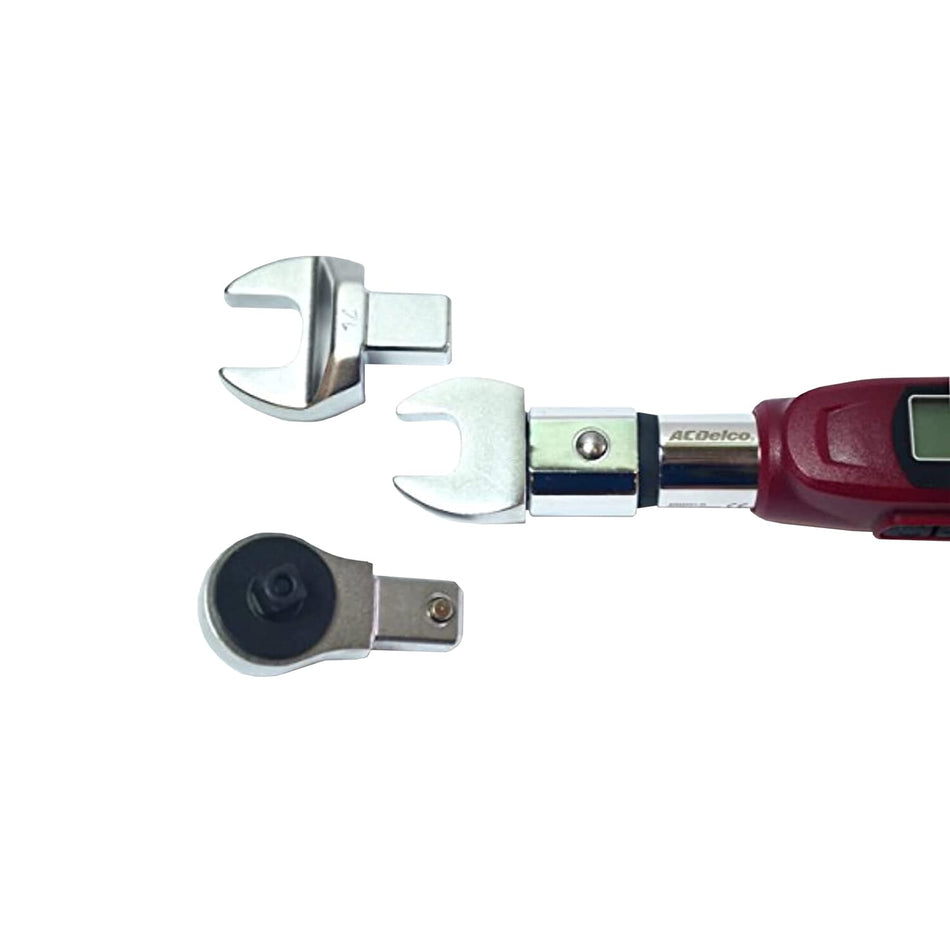 ARM331-2I 1/4" Interchangeable Digital Torque Wrench (2.5-25 Nm) with Buzzer, Vibration & Flash Notification