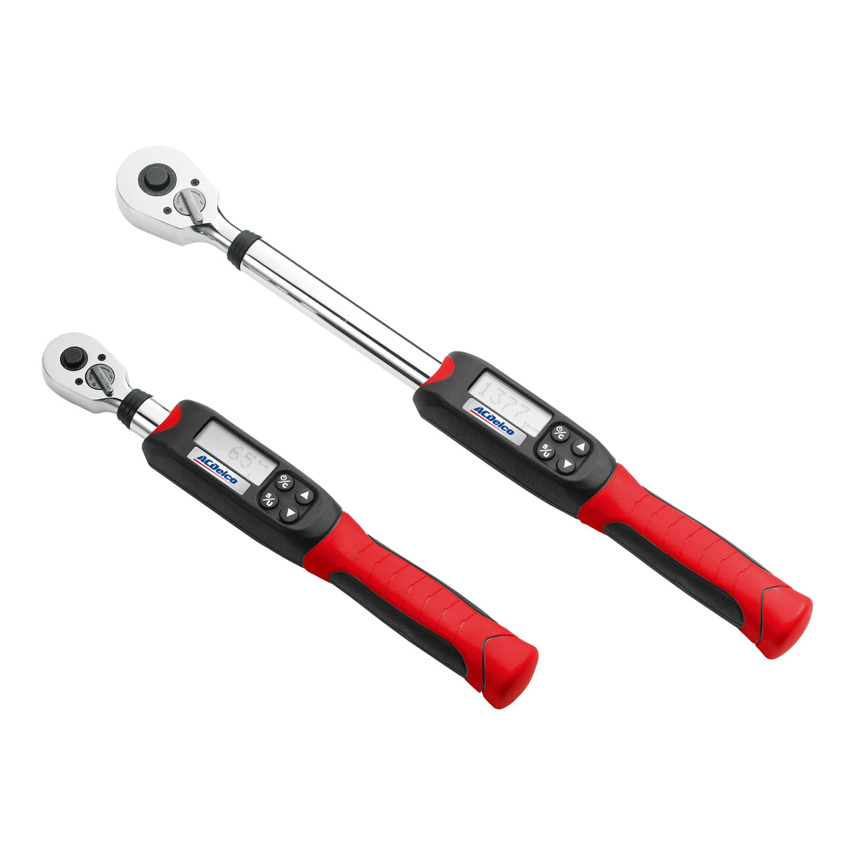 ARM60134 3/8” & 1/2” Digital Torque Wrench Combo Kit with Buzzer & Fl
