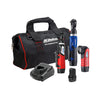 ARW1209-K92L G12 Lithium-Ion 12V 3/8" & 1/4" Cordless Ratchet Wrench Power Tool Combo Kit