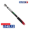 ARM317-4A 1/2" Angle Digital Torque Wrench (6.8-135 Nm) with Buzzer, Vibration & Flash Notification