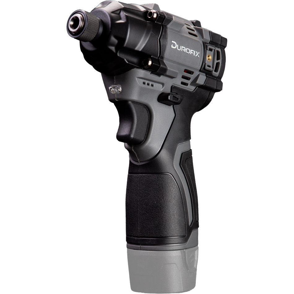 Durofix G12 Sub Compact Impact Driver 1/4" Hex, Brushless Cordless 170Nm Max Torque, 3600RPM, RI12185T (Bare Tool Only)