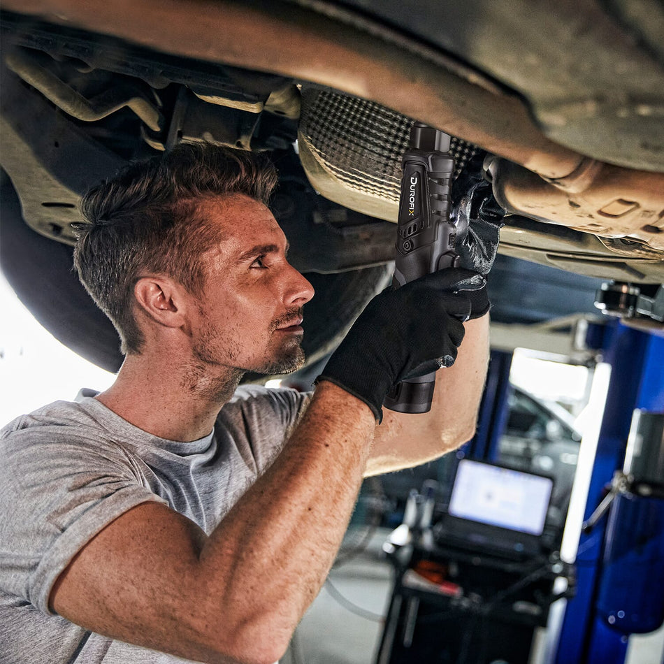 RW1210-2T G12 Lithium-Ion 12V Brushless 1/4" Cordless Ratchet Wrench Electric Power Tool - Tool Only