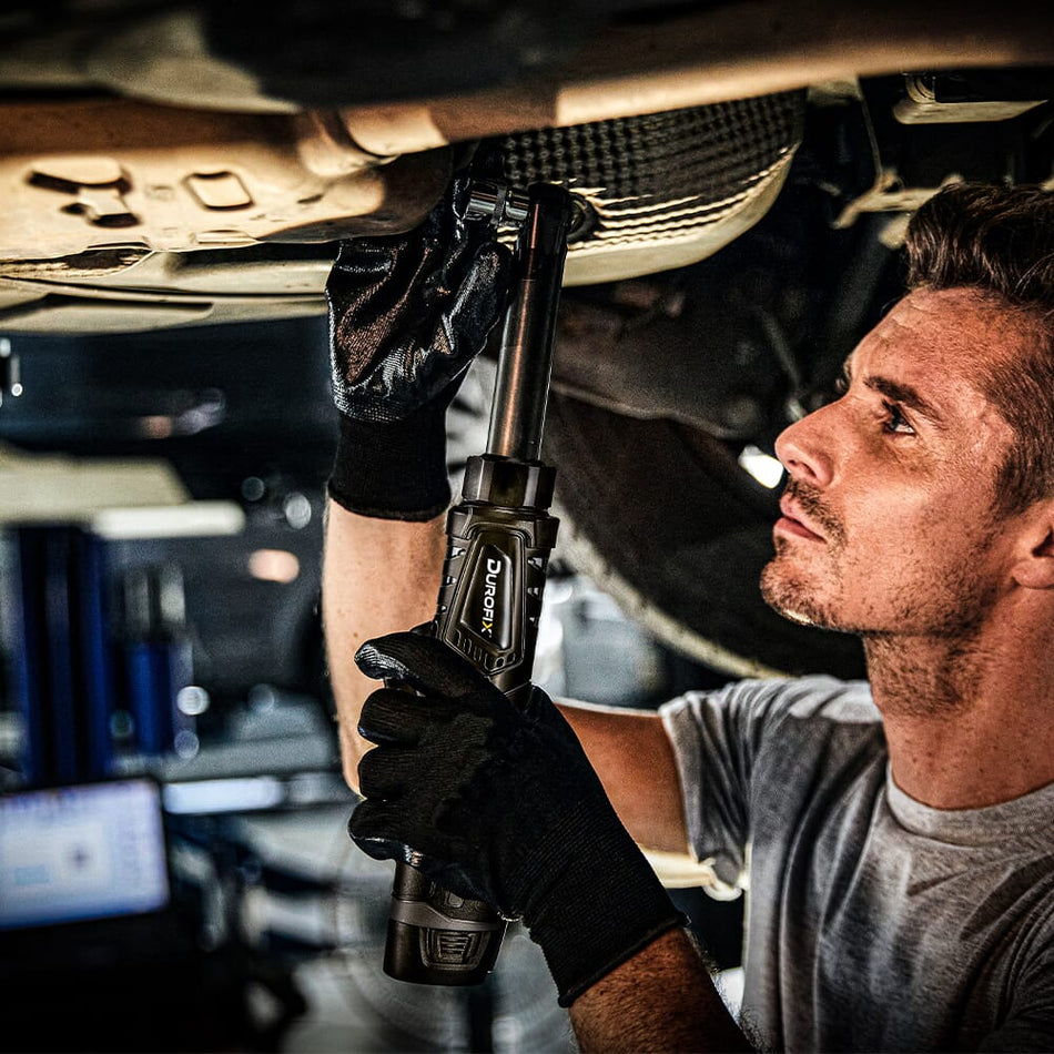 RW1216-3T G12 Lithium-Ion 12V 3/8" Extended Reach Electric Ratchet Wrench Power Tool - Tool Only