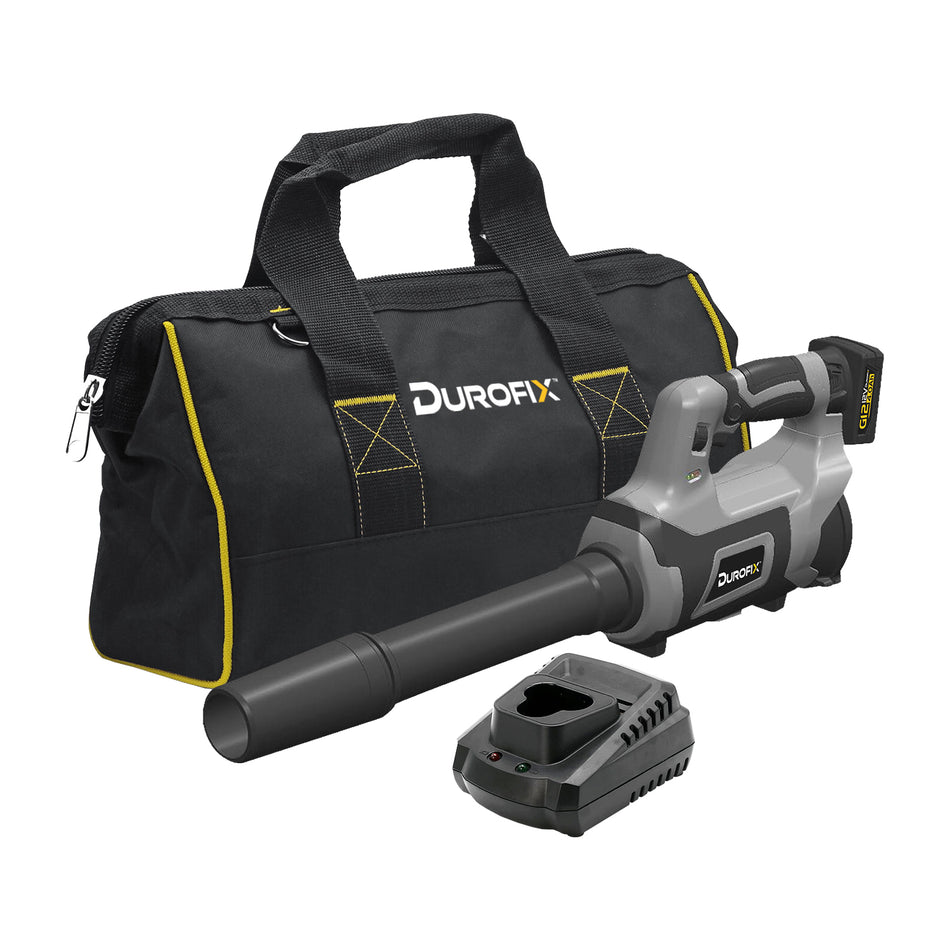 Durofix G12 Garden Leaf Blower Kit with 4Ah Battery & Charger (RZ1282-PMUG)